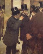 Edgar Degas At the Stock Exchange (mk06) china oil painting reproduction